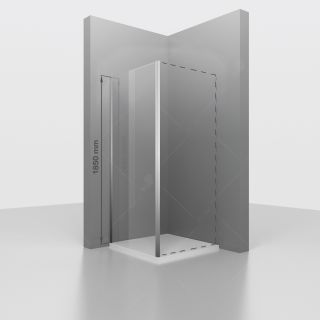 Боковая панель RGW Z-050-1 352205100-11 100см хром